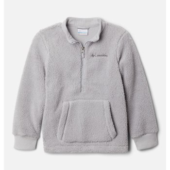Columbia Puloveri Za Dječake - Rugged Ridge II Half Zip Sherpa Fleece Sive | OELM-53718